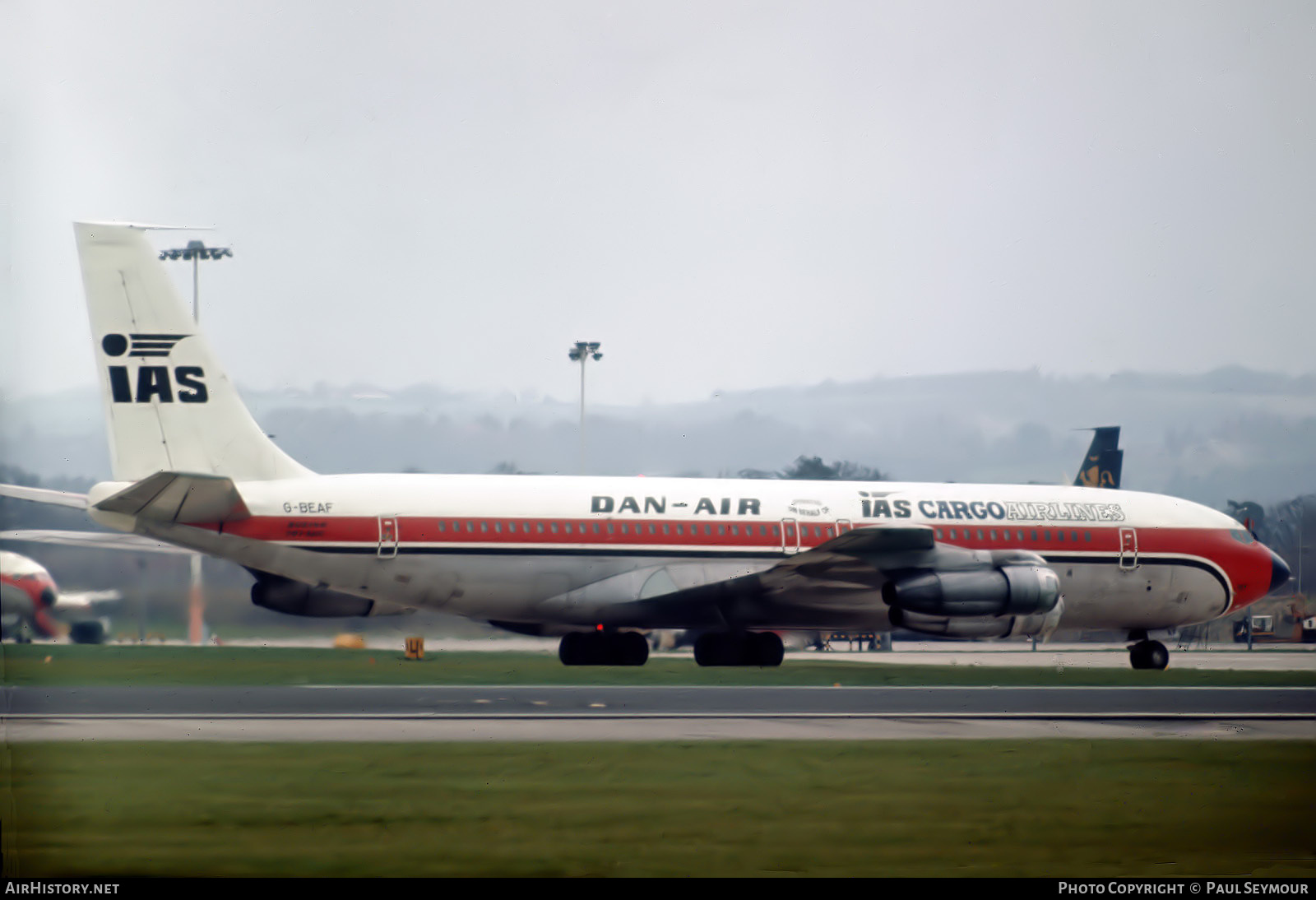 Aircraft Photo of G-BEAF | Boeing 707-321C | IAS Cargo Airlines - International Aviation Services | AirHistory.net #573504