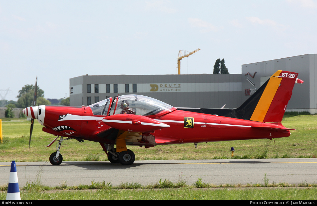 Aircraft Photo of ST-20 | SIAI-Marchetti SF-260M | Belgium - Air Force | AirHistory.net #573512