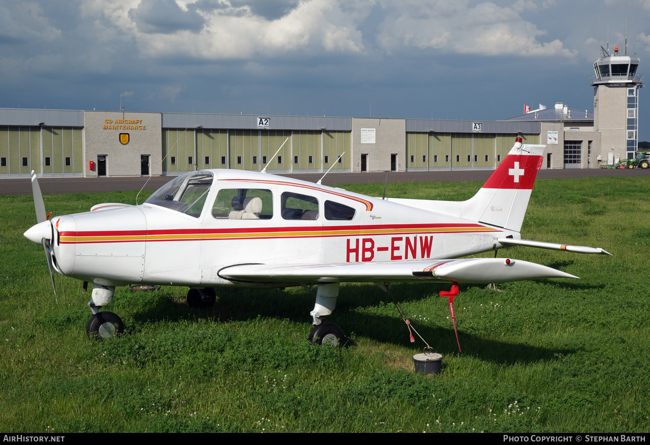 Aircraft Photo of HB-ENW | Beech A23-24 Musketeer Super III | AirHistory.net #573514