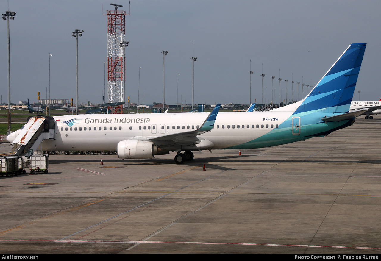 Aircraft Photo of PK-GMW | Boeing 737-800 | Garuda Indonesia | AirHistory.net #573523