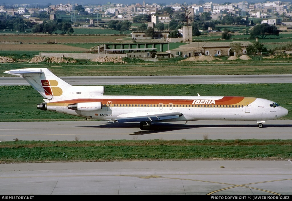Aircraft Photo of EC-DCE | Boeing 727-256/Adv | Iberia | AirHistory.net #573525