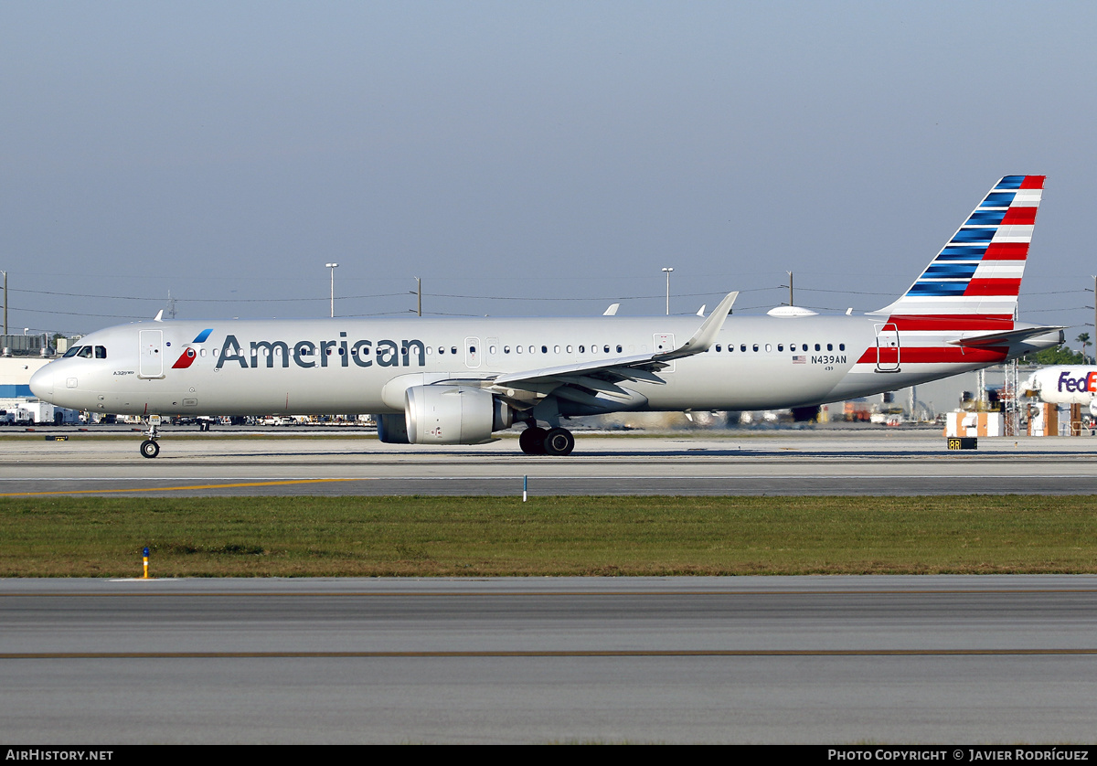 Aircraft Photo of N439AN | Airbus A321-253NX | American Airlines | AirHistory.net #573531