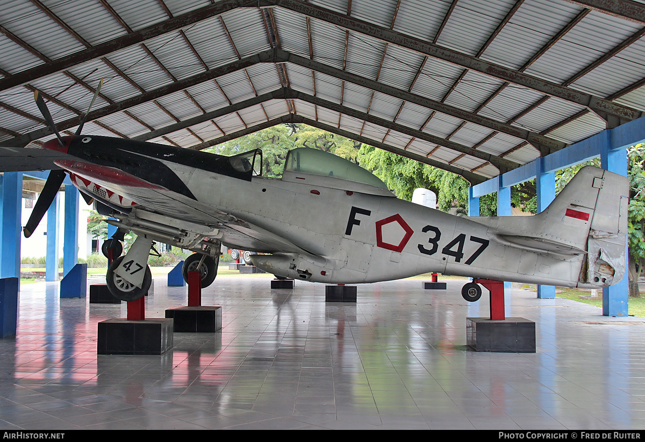 Aircraft Photo of F-347 | North American P-51D Mustang | Indonesia - Air Force | AirHistory.net #573537