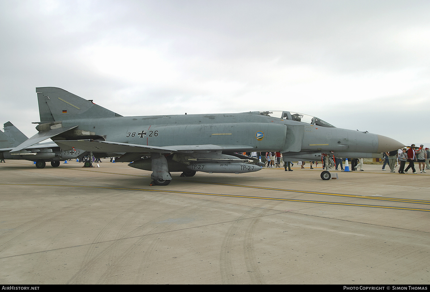 Aircraft Photo of 3826 | McDonnell Douglas F-4F Phantom II | Germany - Air Force | AirHistory.net #573560