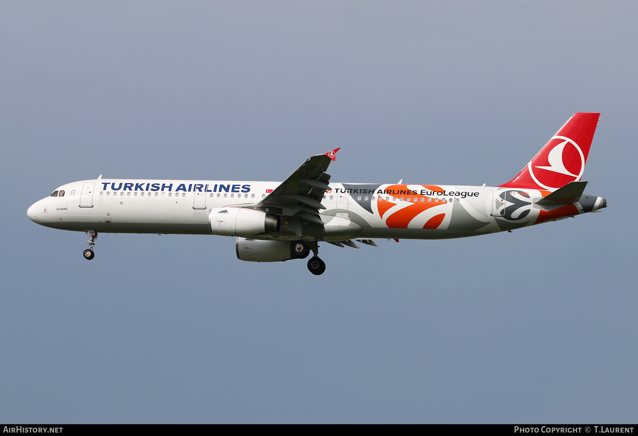 Aircraft Photo of TC-JRO | Airbus A321-231 | Turkish Airlines | AirHistory.net #573581