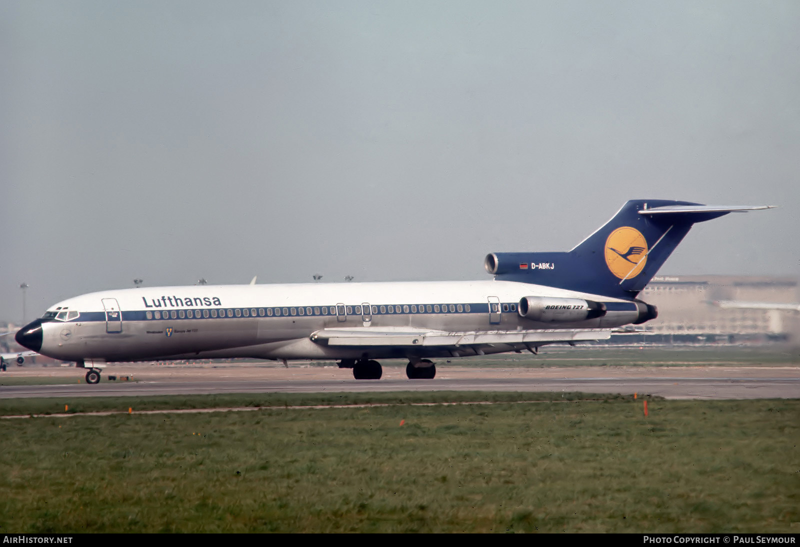 Aircraft Photo of D-ABKJ | Boeing 727-230/Adv | Lufthansa | AirHistory.net #573592