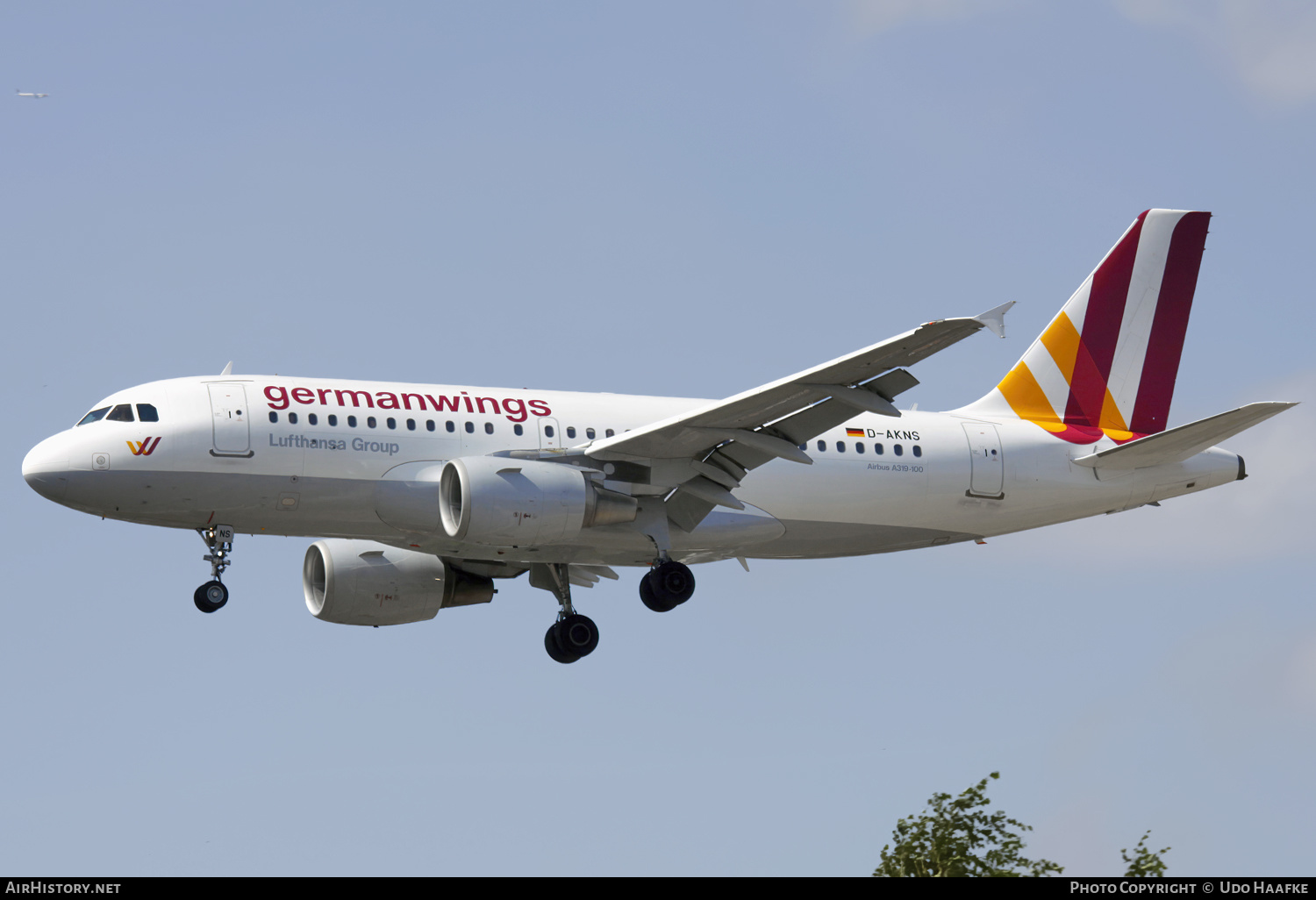 Aircraft Photo of D-AKNS | Airbus A319-112 | Germanwings | AirHistory.net #573602