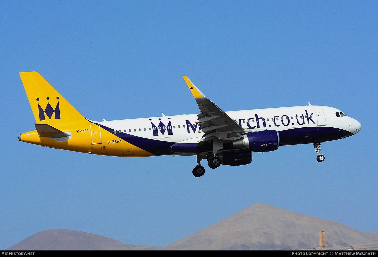 Aircraft Photo of G-ZBAA | Airbus A320-214 | Monarch Airlines | AirHistory.net #573625
