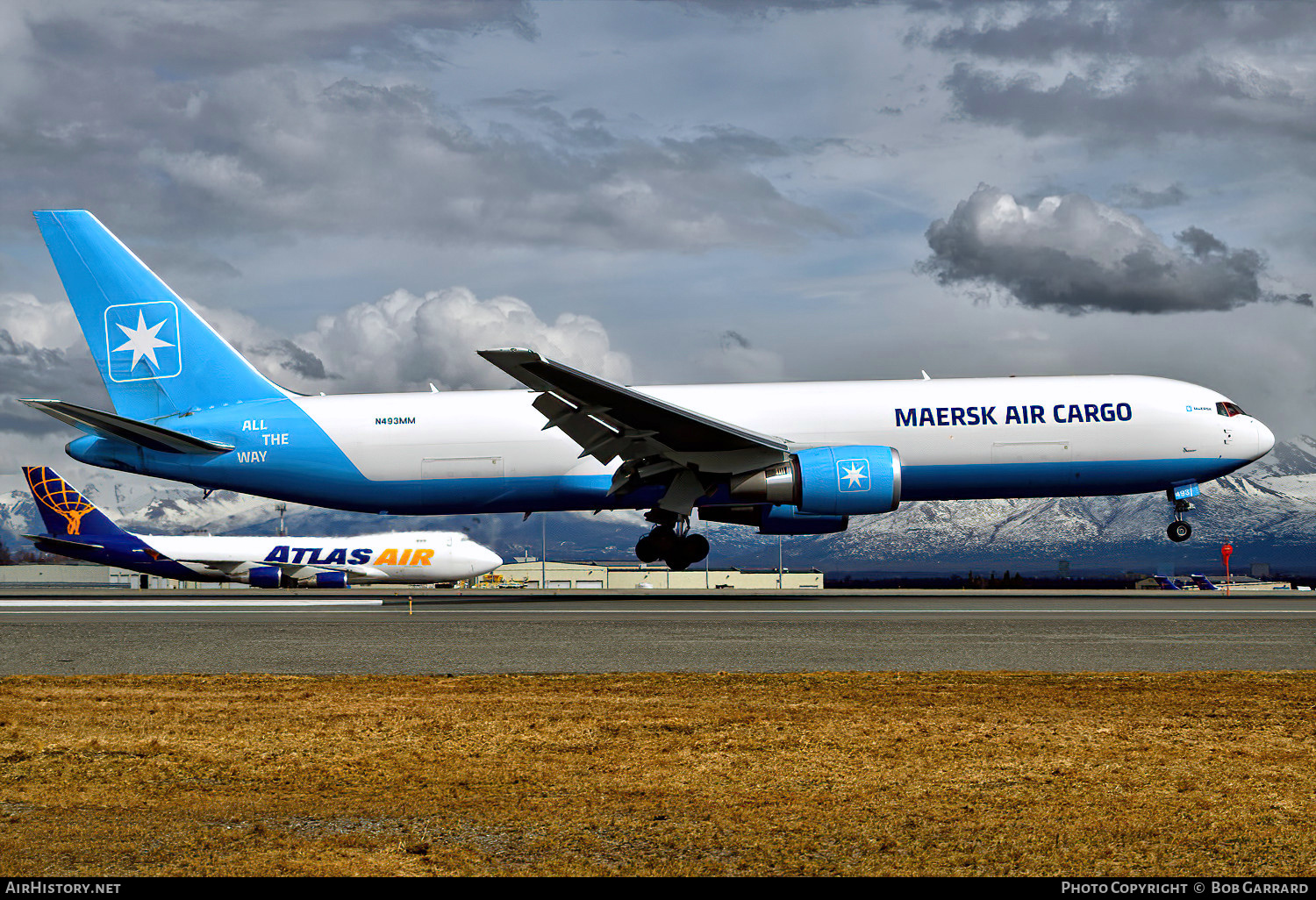 Aircraft Photo of N493MM | Boeing 767-300F | Maersk Air Cargo | AirHistory.net #573632