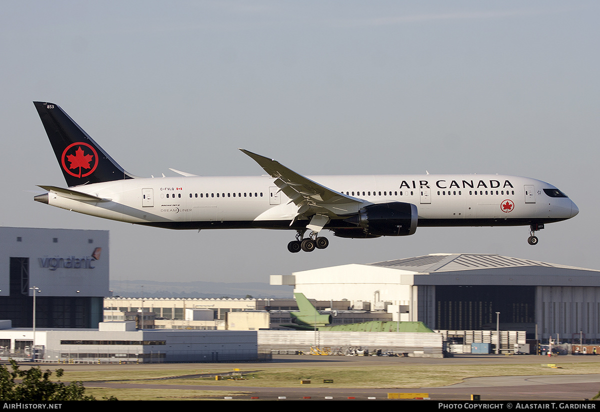 Aircraft Photo of C-FVLQ | Boeing 787-9 Dreamliner | Air Canada | AirHistory.net #573646