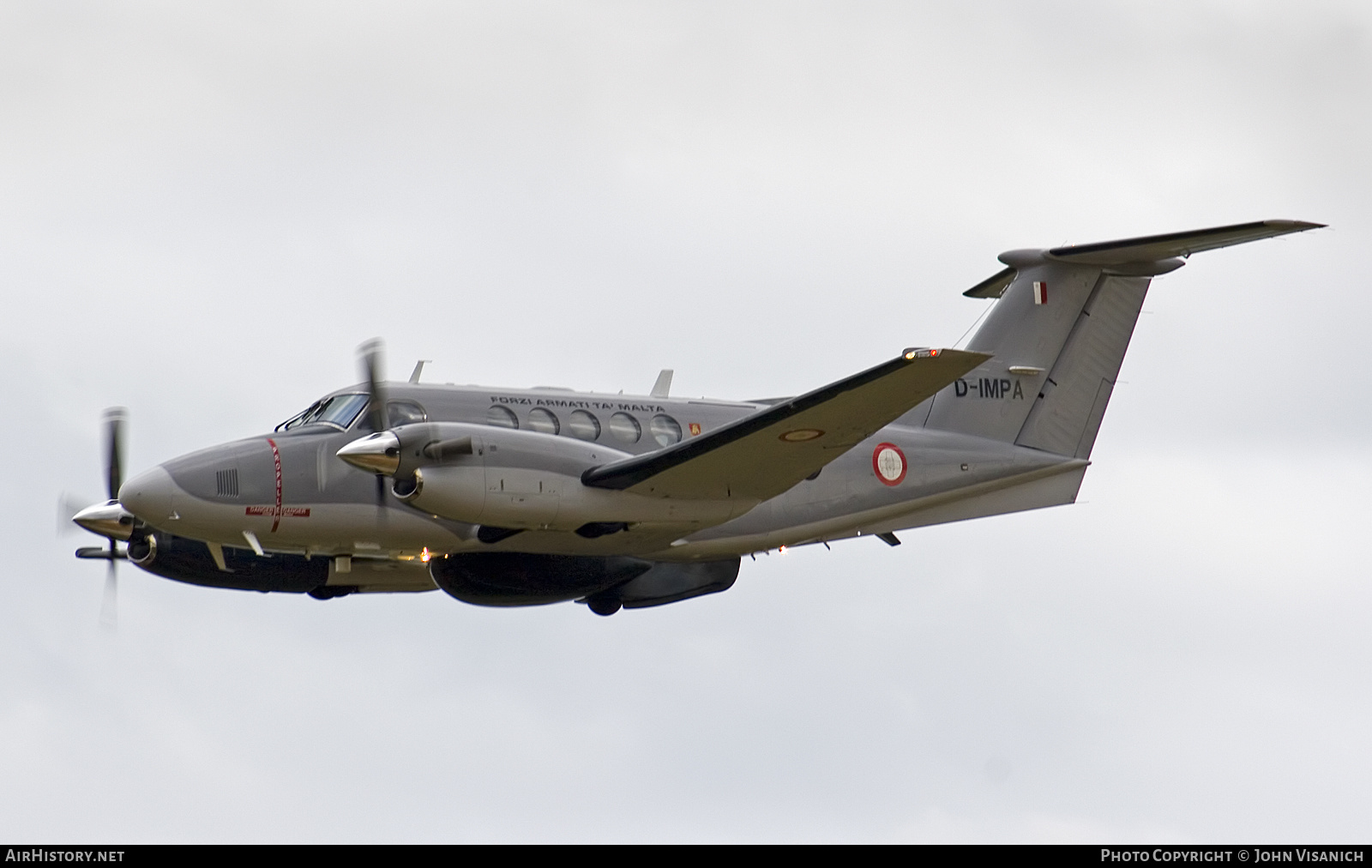 Aircraft Photo of D-IMPA | Hawker Beechcraft B200 King Air | Malta - Air Force | AirHistory.net #573665