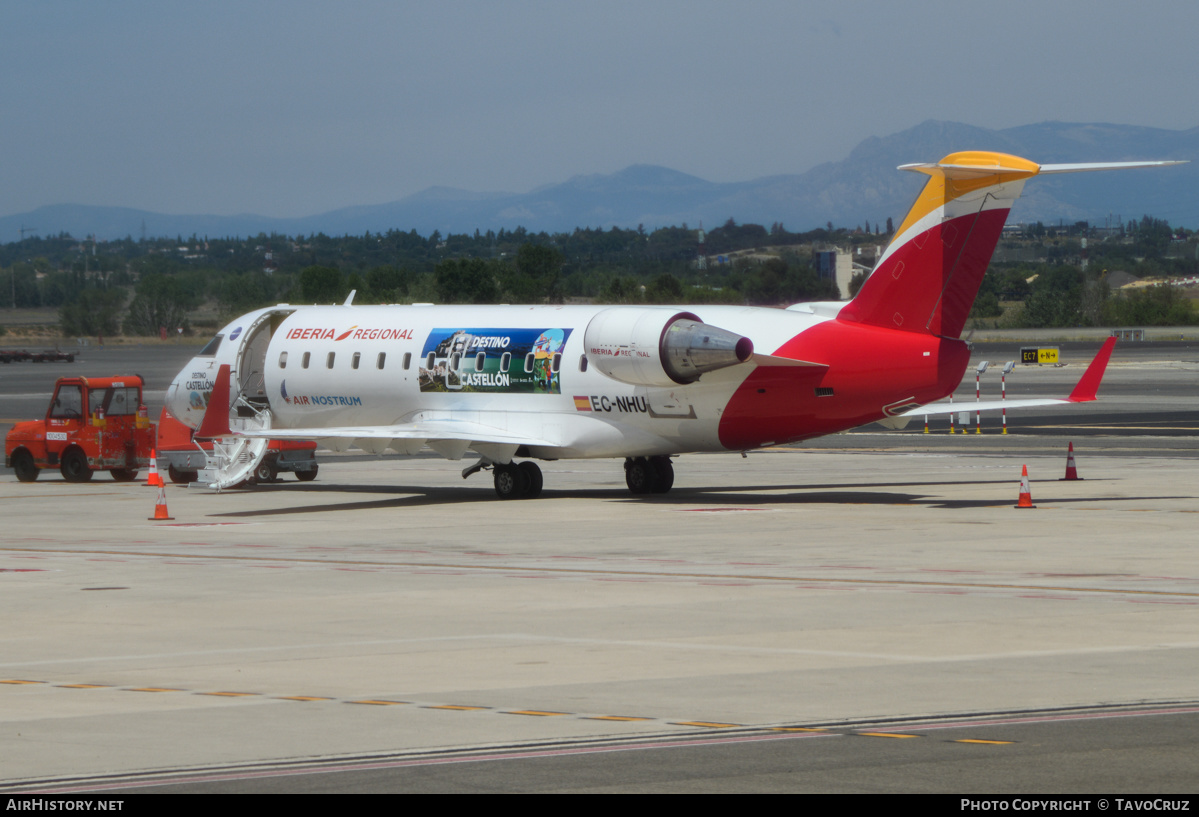 Aircraft Photo of EC-NHU | Bombardier CRJ-200ER (CL-600-2B19) | Iberia Regional | AirHistory.net #573667