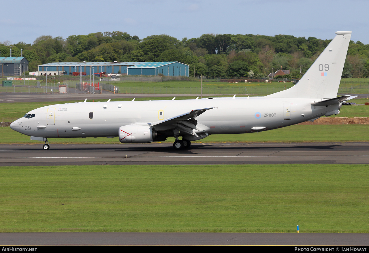 Aircraft Photo of ZP809 | Boeing P-8A Poseidon MRA1 | UK - Air Force | AirHistory.net #573704