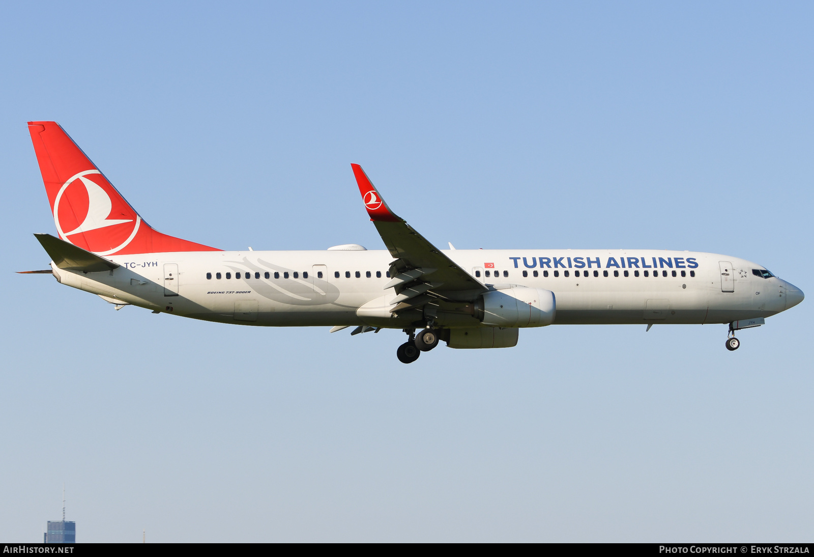 Aircraft Photo of TC-JYH | Boeing 737-9F2/ER | Turkish Airlines | AirHistory.net #573706