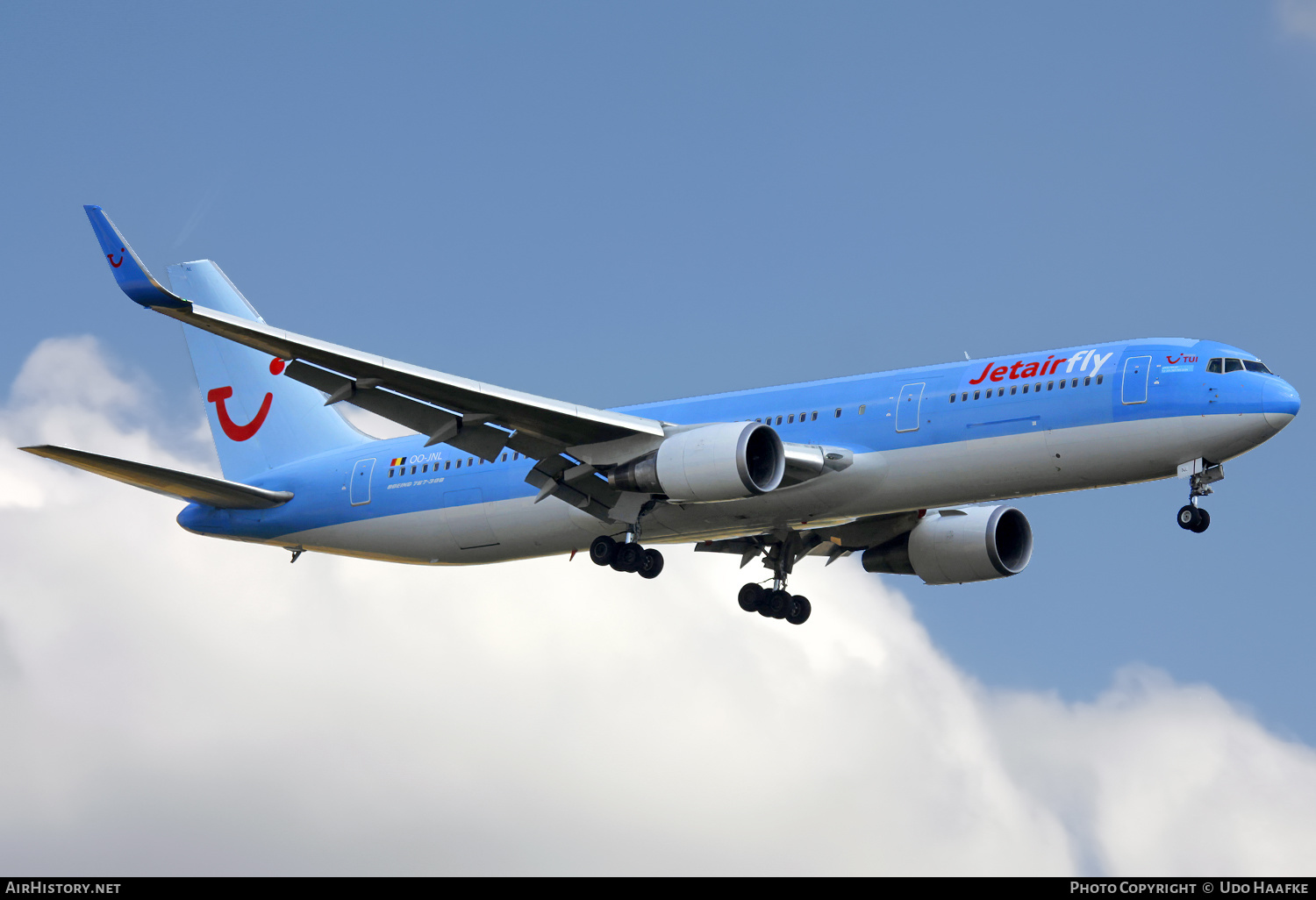 Aircraft Photo of OO-JNL | Boeing 767-304/ER | Jetairfly | AirHistory.net #573710