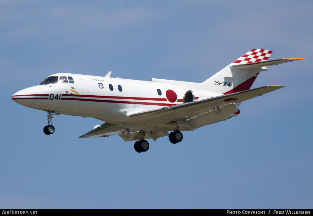 Aircraft Photo of 29-3041 | British Aerospace BAe-125-800B | Japan - Air Force | AirHistory.net #573745