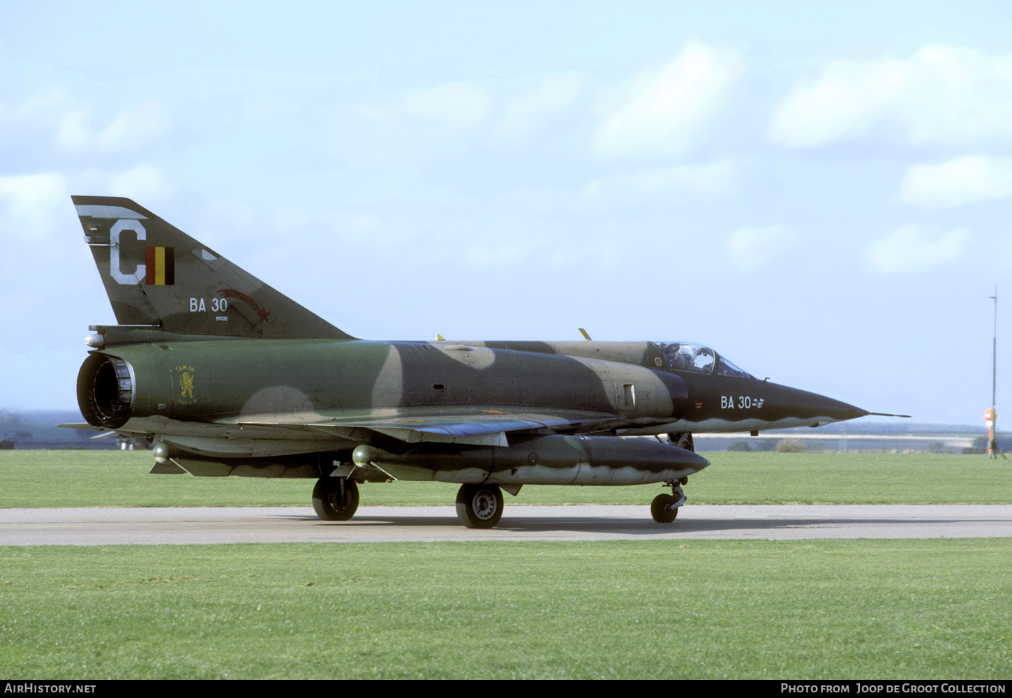 Aircraft Photo of BA30 | Dassault Mirage 5BA | Belgium - Air Force | AirHistory.net #573762