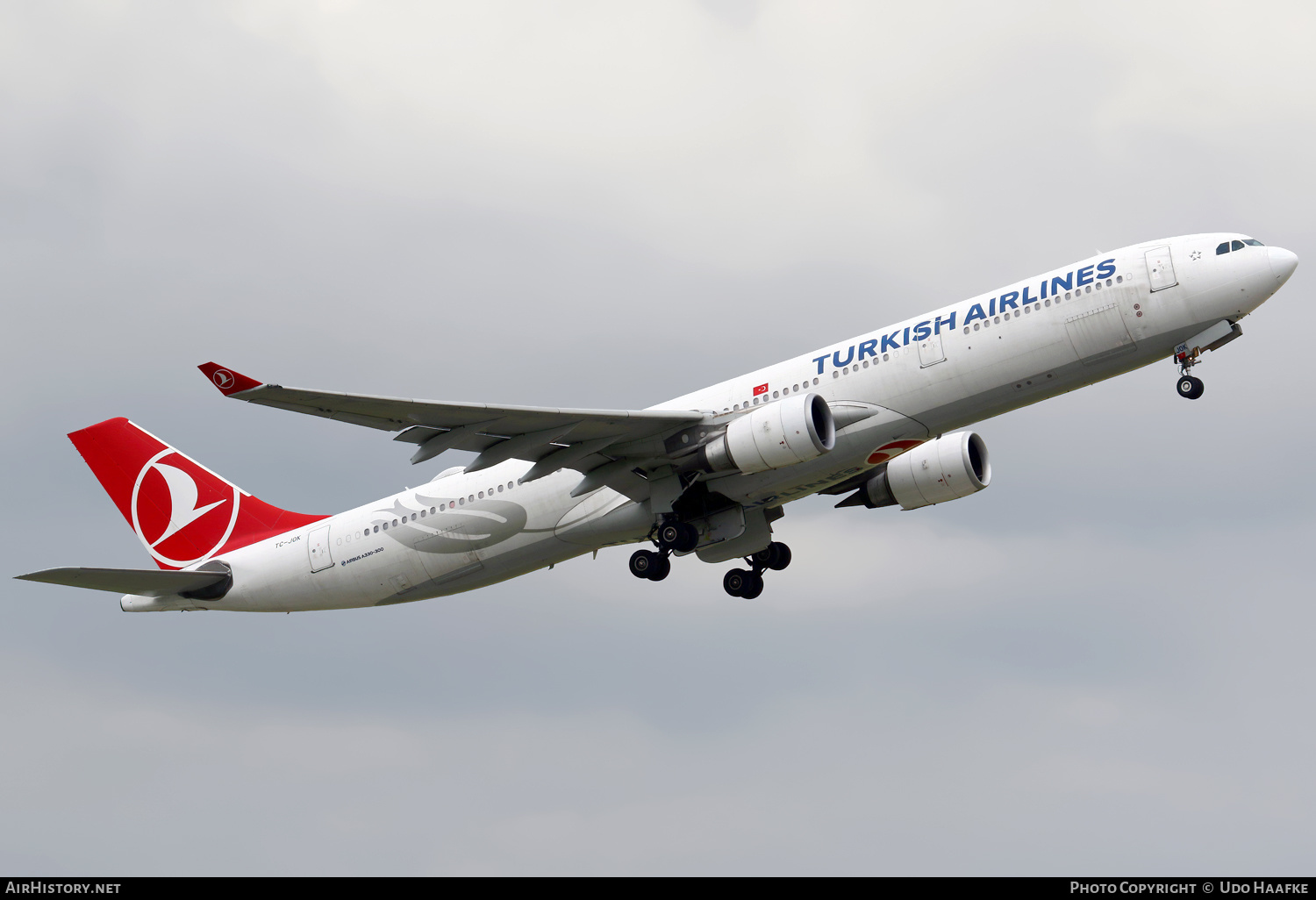 Aircraft Photo of TC-JOK | Airbus A330-303 | Turkish Airlines | AirHistory.net #573779