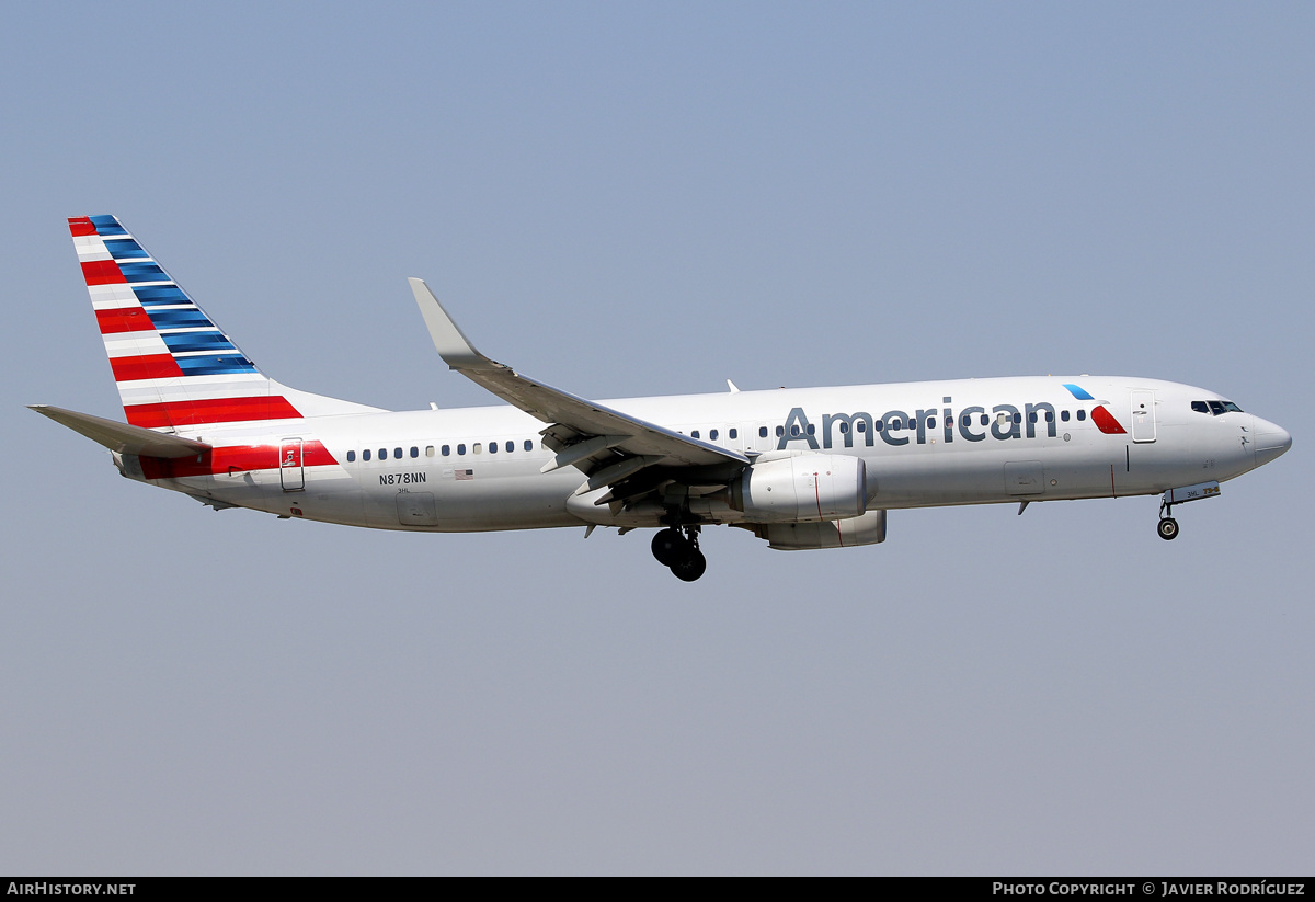 Aircraft Photo of N878NN | Boeing 737-823 | American Airlines | AirHistory.net #573786