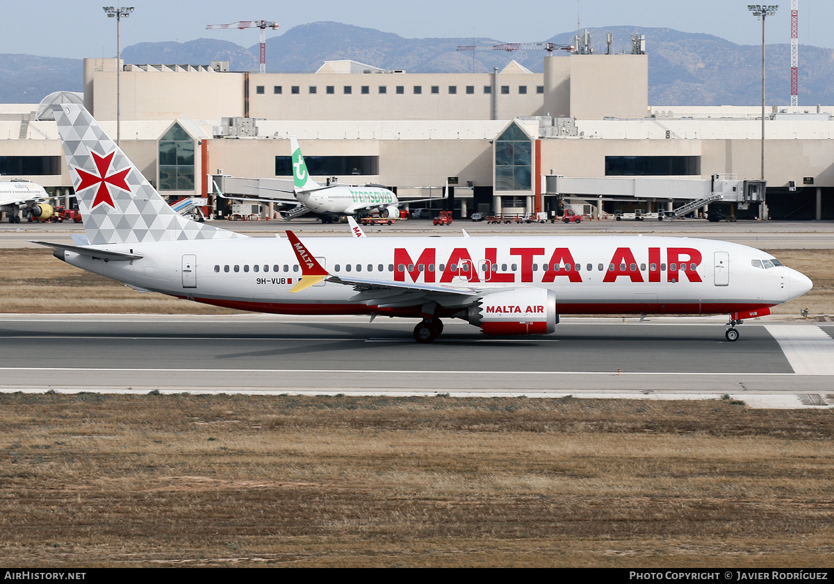 Aircraft Photo of 9H-VUB | Boeing 737-8200 Max 200 | Malta Air | AirHistory.net #573790