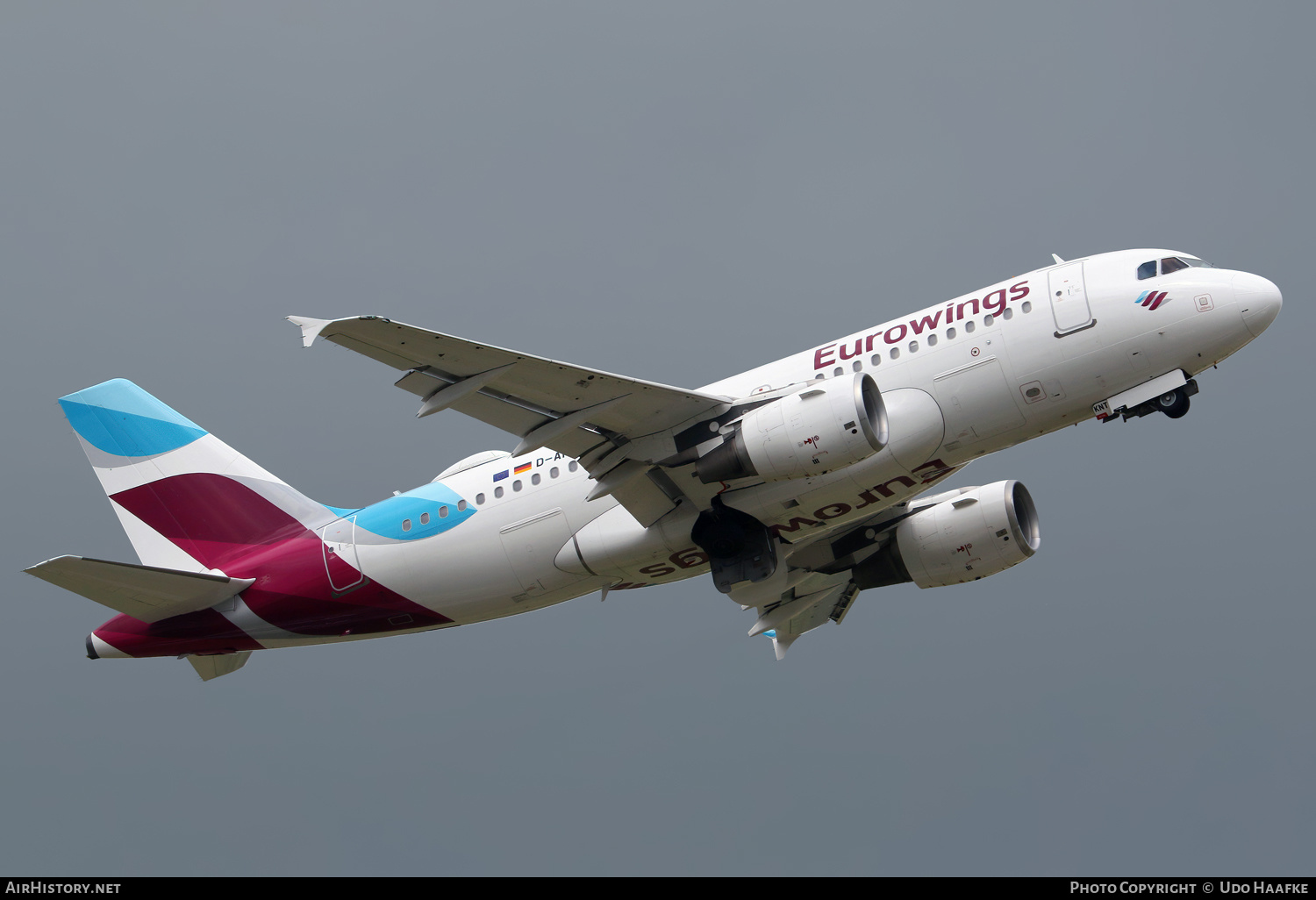 Aircraft Photo of D-AKNT | Airbus A319-112 | Eurowings | AirHistory.net #573796