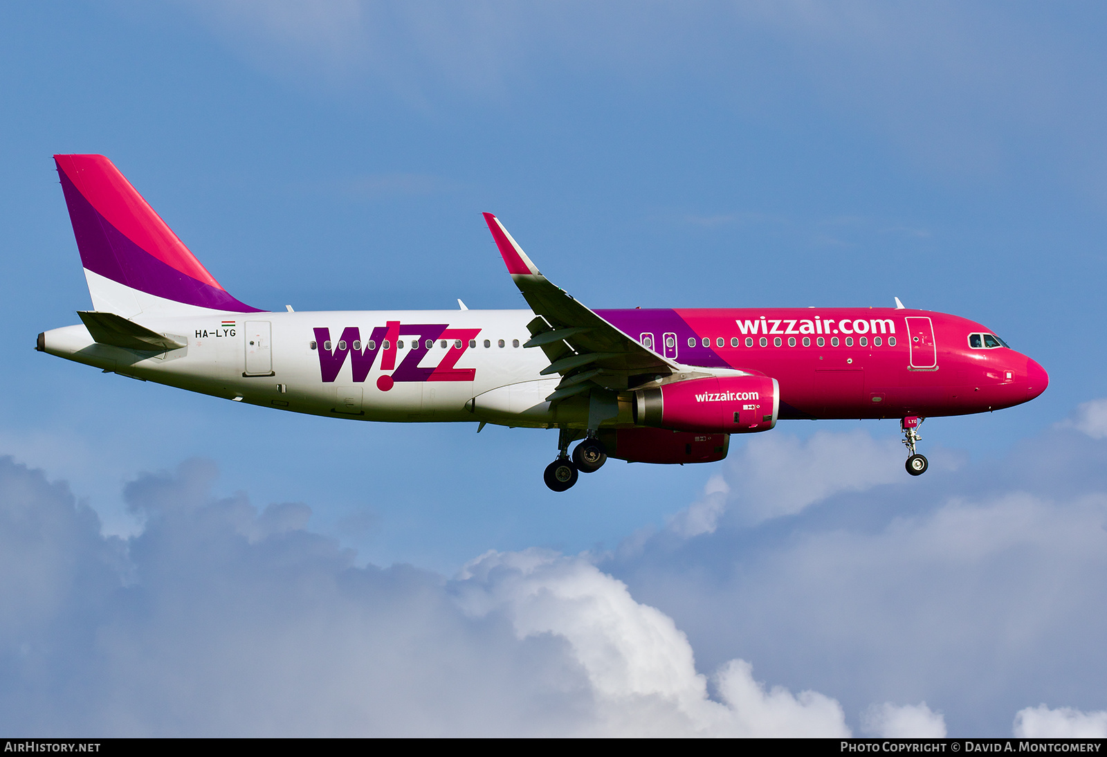 Aircraft Photo of HA-LYG | Airbus A320-232 | Wizz Air | AirHistory.net #573808