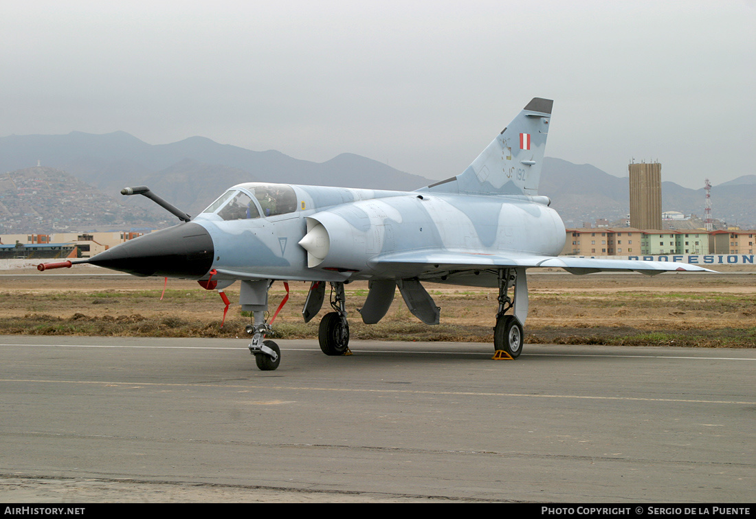Aircraft Photo of 192 | Dassault Mirage 5P | Peru - Air Force | AirHistory.net #573816