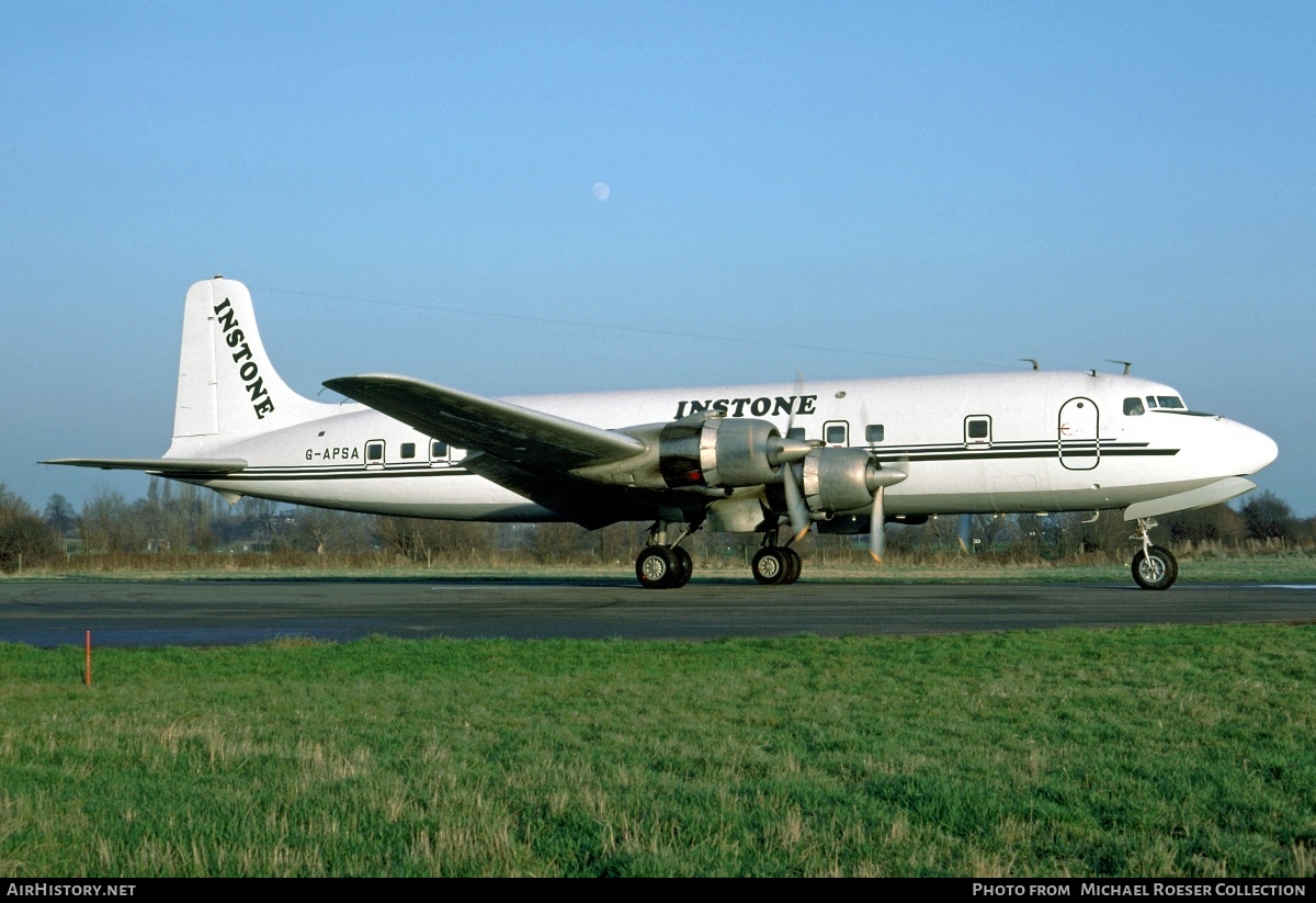 Aircraft Photo of G-APSA | Douglas DC-6A(C) | Instone Air Line | AirHistory.net #573820