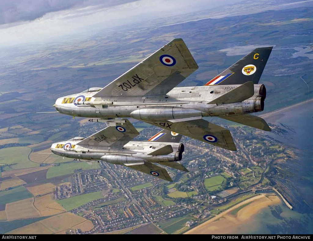 Aircraft Photo of XP702 | English Electric Lightning F3 | UK - Air Force | AirHistory.net #573826