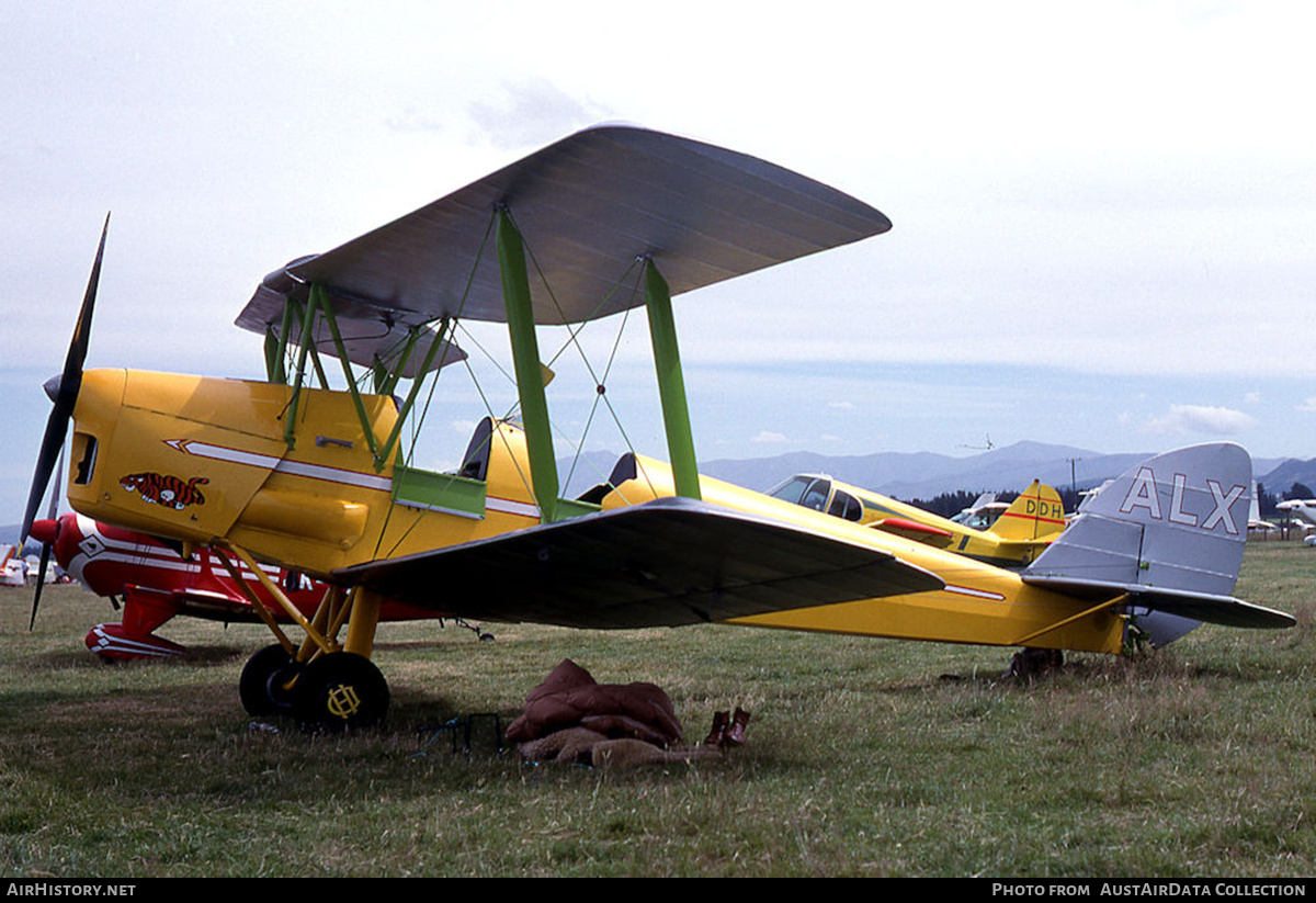 Aircraft Photo of ZK-ALX / ALX | De Havilland D.H. 82A Tiger Moth | AirHistory.net #573829