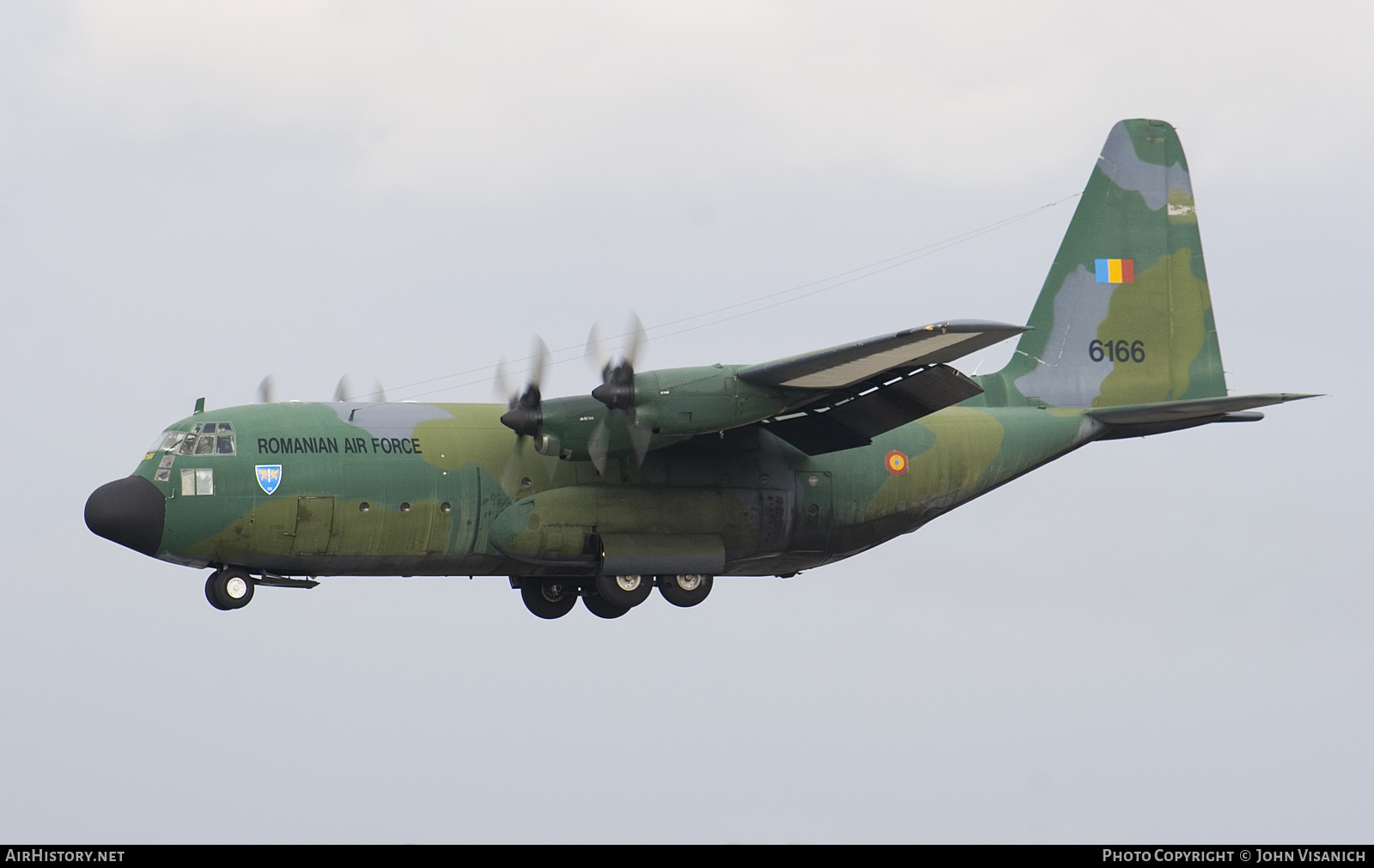 Aircraft Photo of 6166 | Lockheed C-130B Hercules (L-282) | Romania - Air Force | AirHistory.net #573836