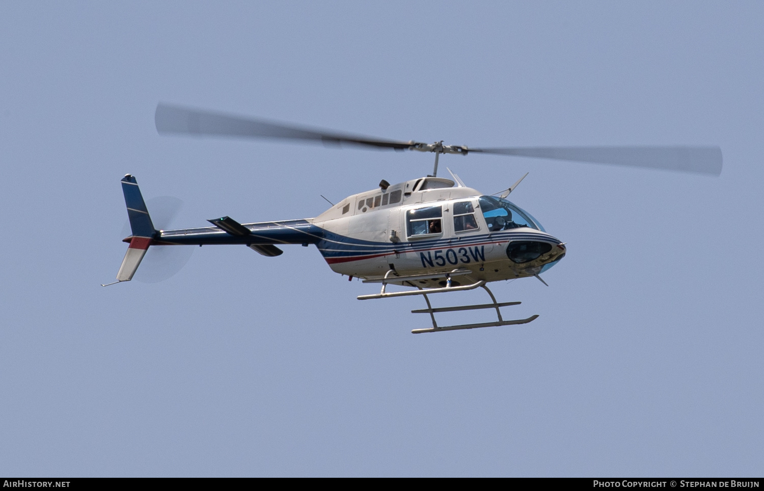 Aircraft Photo of N503W | Bell 206B JetRanger II | AirHistory.net #573852