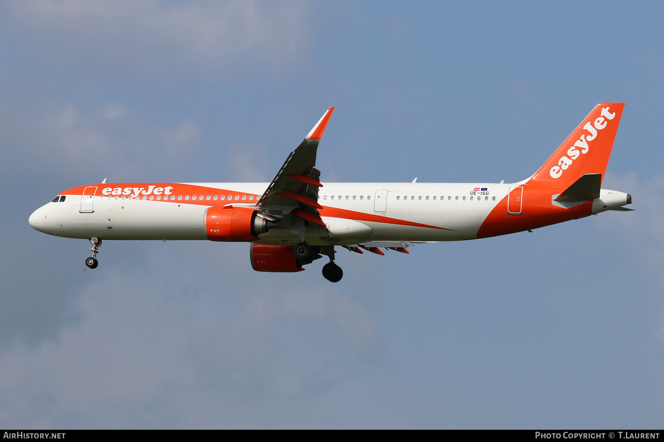 Aircraft Photo of OE-ISG | Airbus A321-251NX | EasyJet | AirHistory.net #573860
