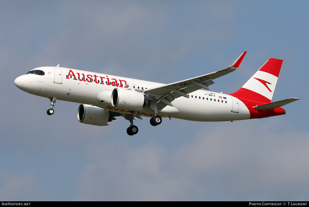 Aircraft Photo of F-WWIK | Airbus A320-271N | Austrian Airlines | AirHistory.net #573861