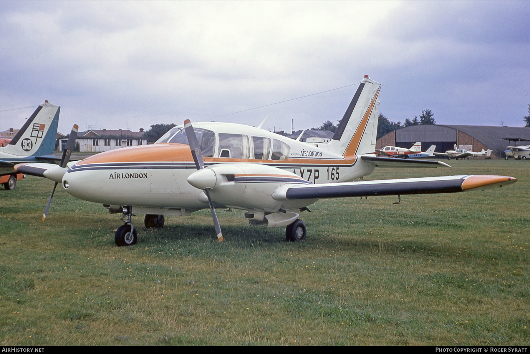 Aircraft Photo of G-AXZP | Piper PA-E23-250 Aztec | Air London | AirHistory.net #573863