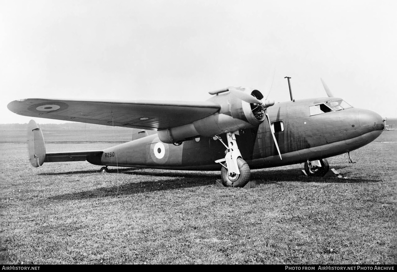 Aircraft Photo of R2510 | De Havilland D.H. 95 Hertfordshire | UK - Air Force | AirHistory.net #573869