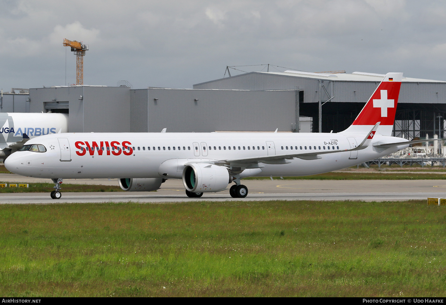 Aircraft Photo of D-AZYO / HB-JPC | Airbus A321-271NX | Swiss International Air Lines | AirHistory.net #573876