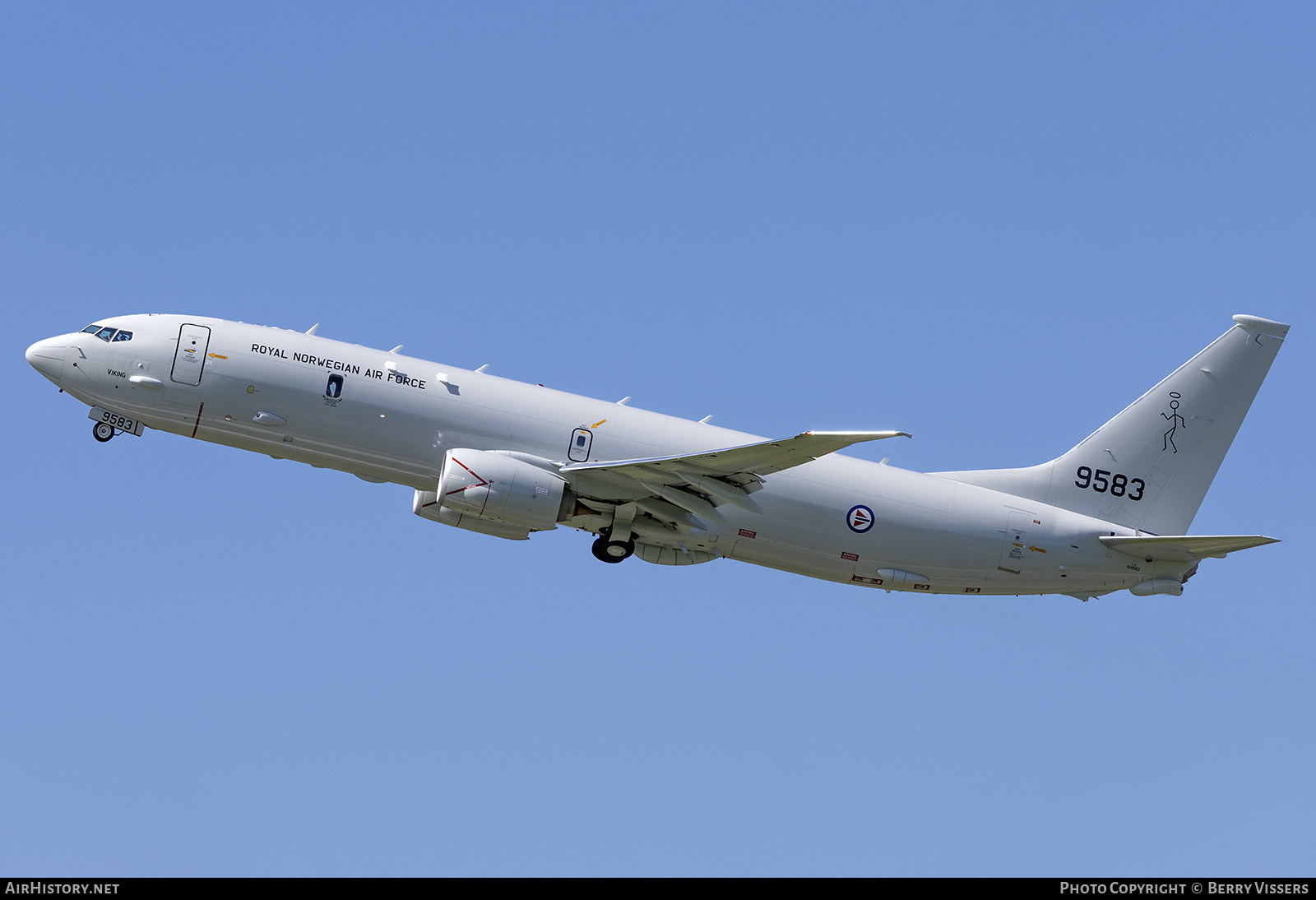 Aircraft Photo of 9583 / 169583 | Boeing P-8A Poseidon | Norway - Air Force | AirHistory.net #573908