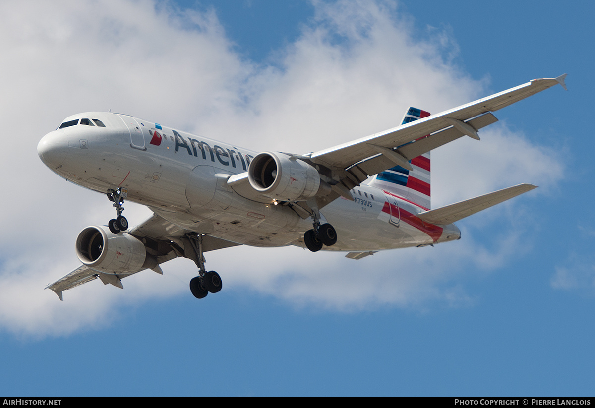 Aircraft Photo of N730US | Airbus A319-112 | American Airlines | AirHistory.net #573919