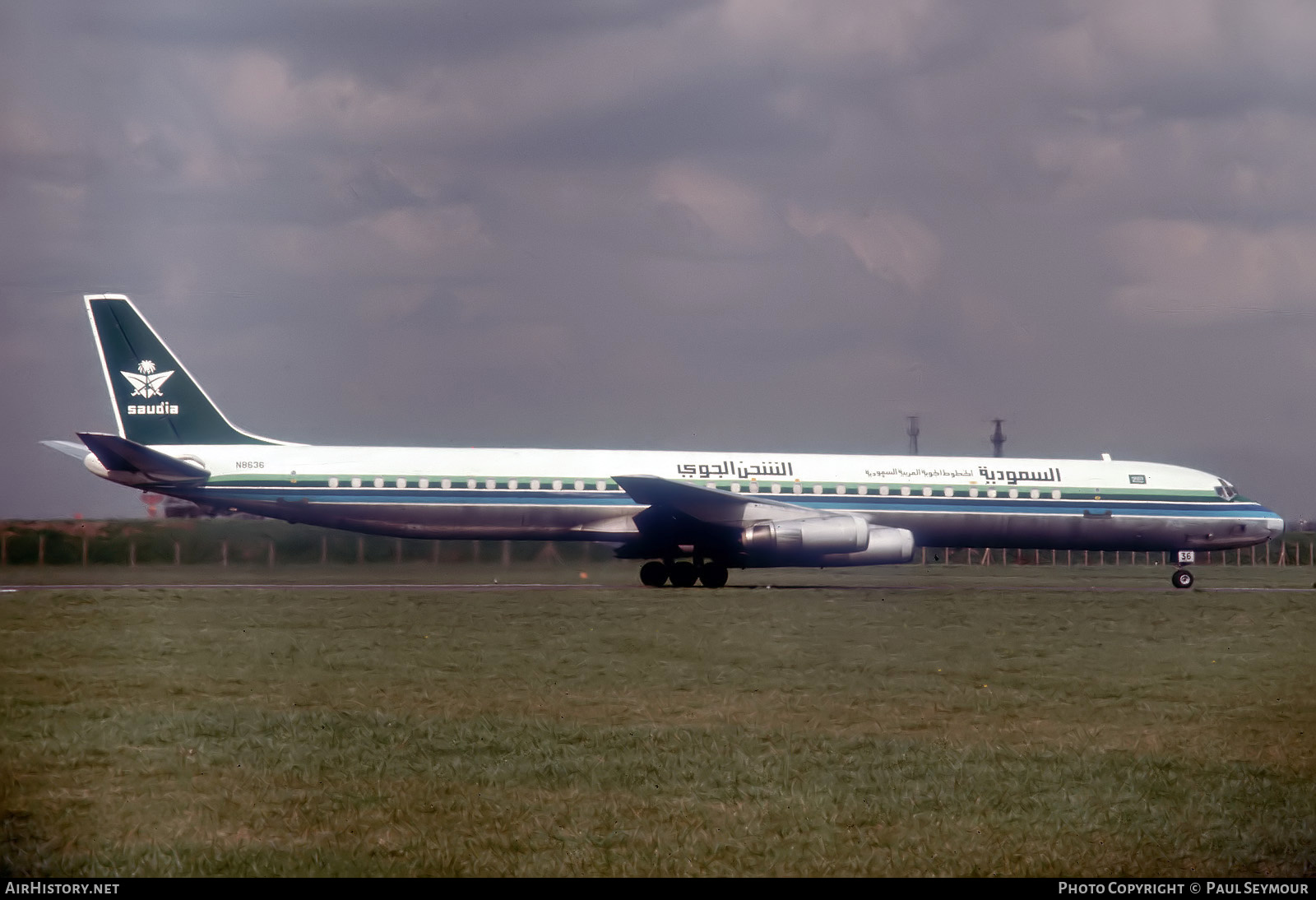 Aircraft Photo of N8636 | McDonnell Douglas DC-8-63CF | Saudia - Saudi Arabian Airlines Air Cargo | AirHistory.net #573932
