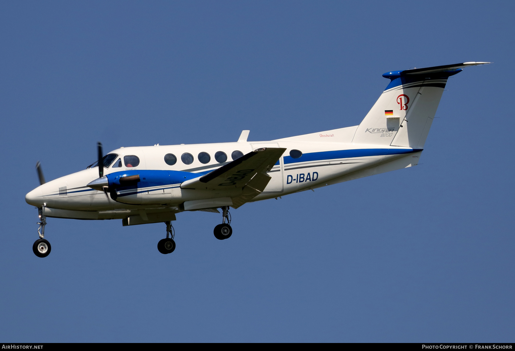 Aircraft Photo of D-IBAD | Beech B200 Super King Air | AirHistory.net #573936