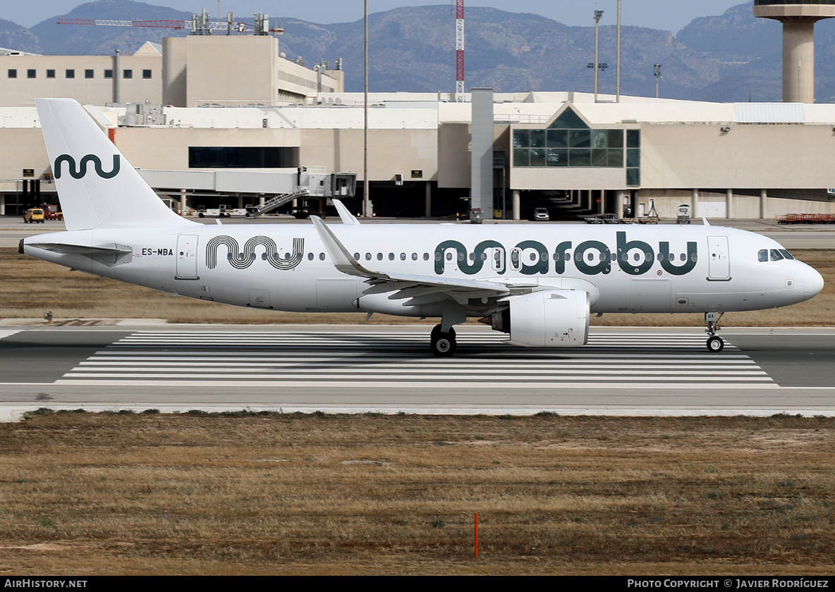 Aircraft Photo of ES-MBA | Airbus A320-271N | Marabu Airlines | AirHistory.net #573942