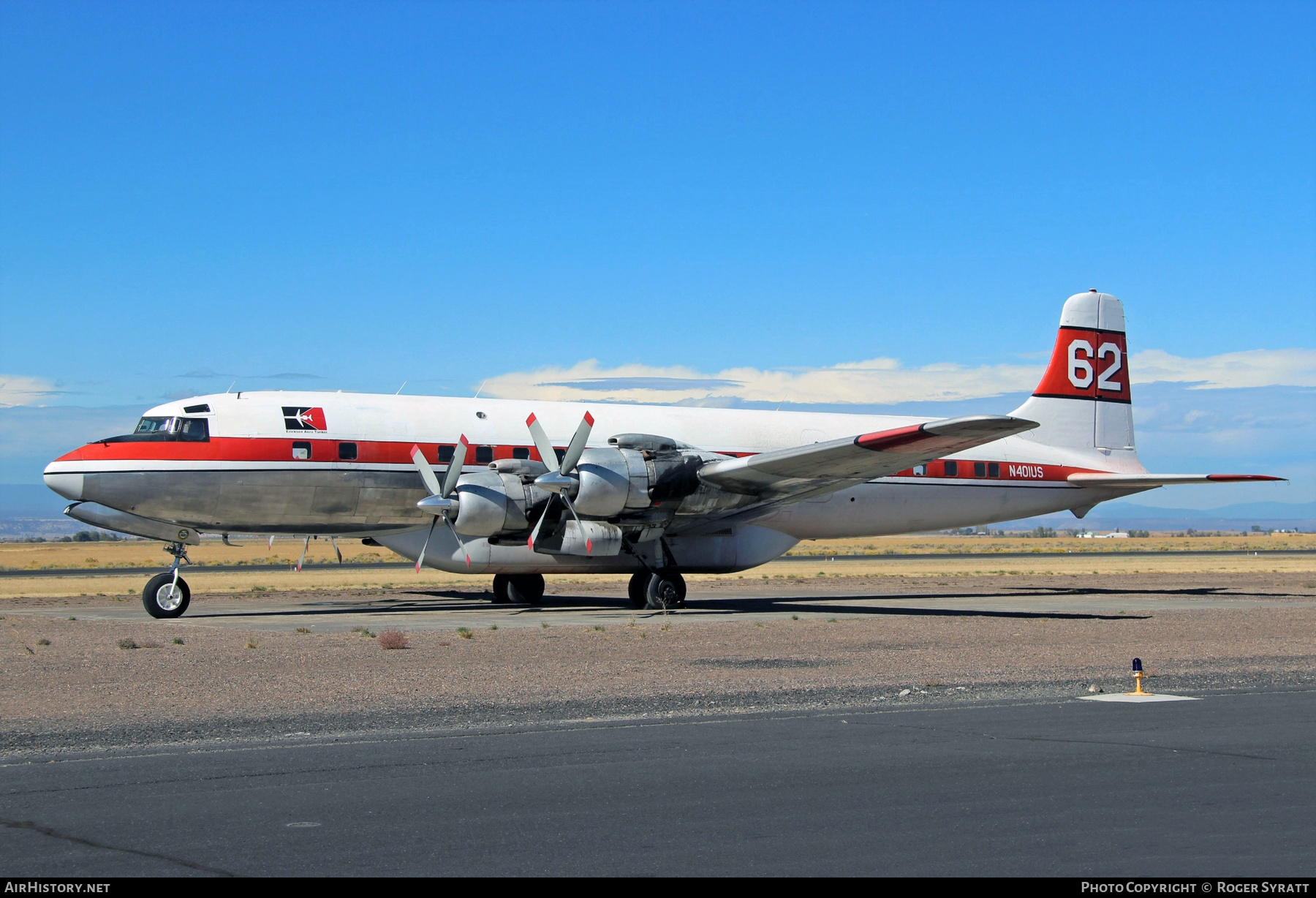 Aircraft Photo of N401US | Douglas DC-7/AT | Erickson Aero Tanker | AirHistory.net #573956