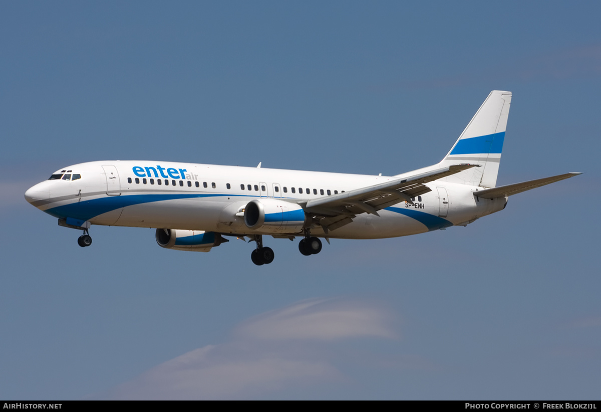 Aircraft Photo of SP-ENH | Boeing 737-405 | Enter Air | AirHistory.net #573958