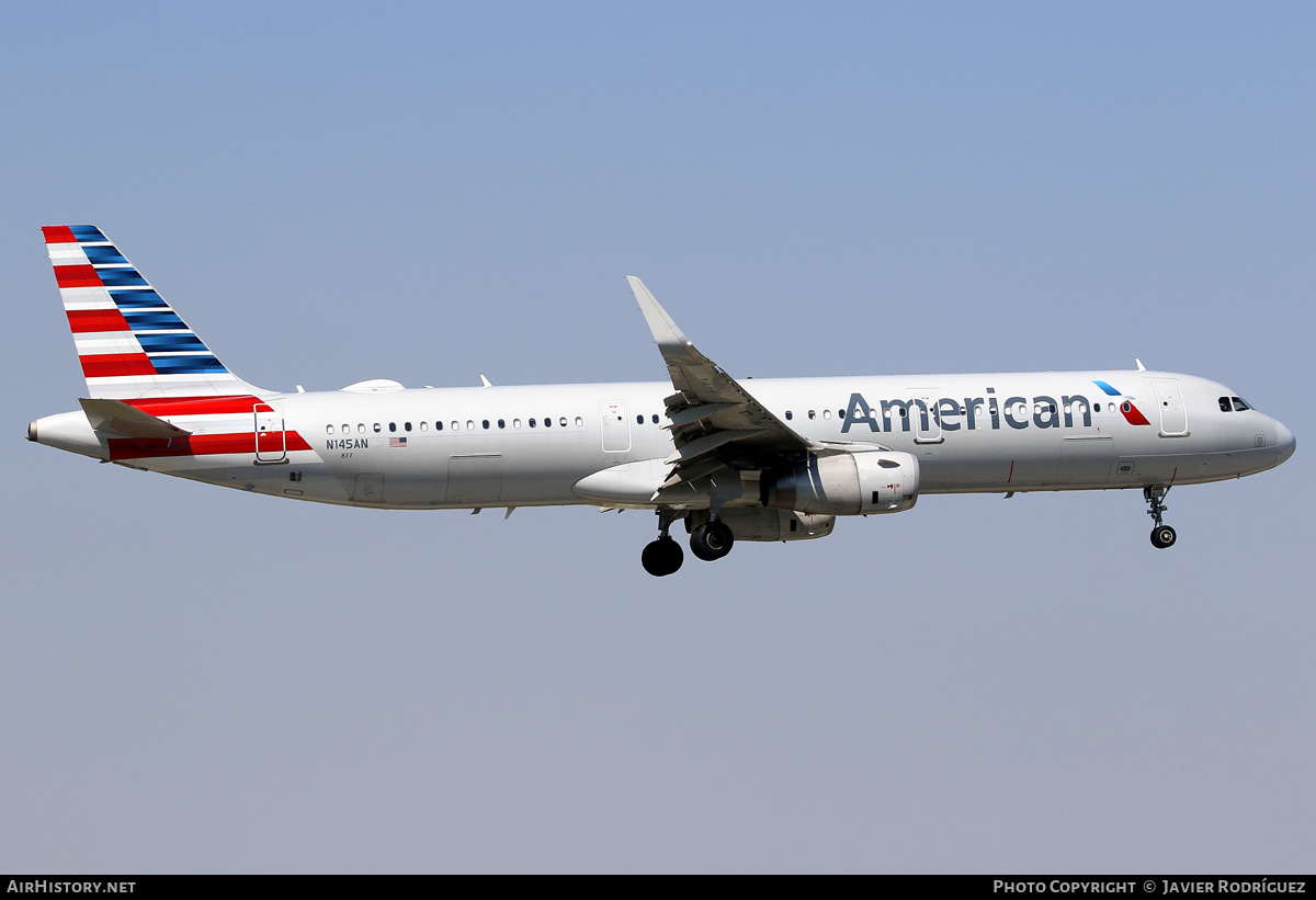 Aircraft Photo of N145AN | Airbus A321-231 | American Airlines | AirHistory.net #573967