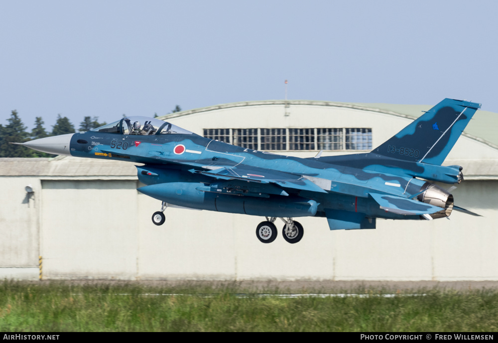 Aircraft Photo of 13-8520 | Mitsubishi F-2A | Japan - Air Force | AirHistory.net #573973