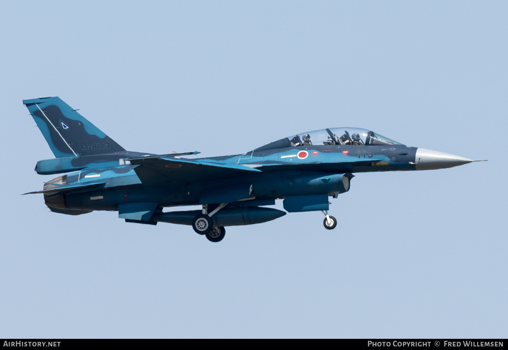 Aircraft Photo of 23-8113 | Mitsubishi F-2B | Japan - Air Force | AirHistory.net #573989