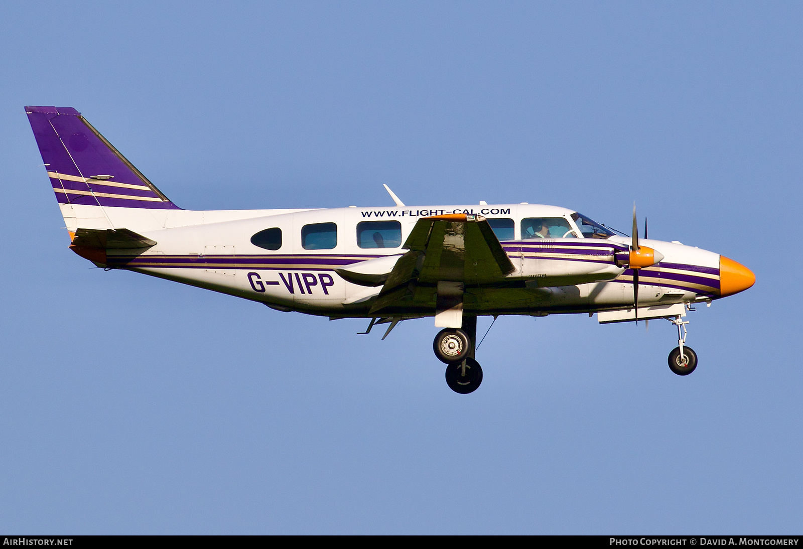 Aircraft Photo of G-VIPP | Piper PA-31-350 Navajo Chieftain | Flight Calibration Services - FCSL | AirHistory.net #573993