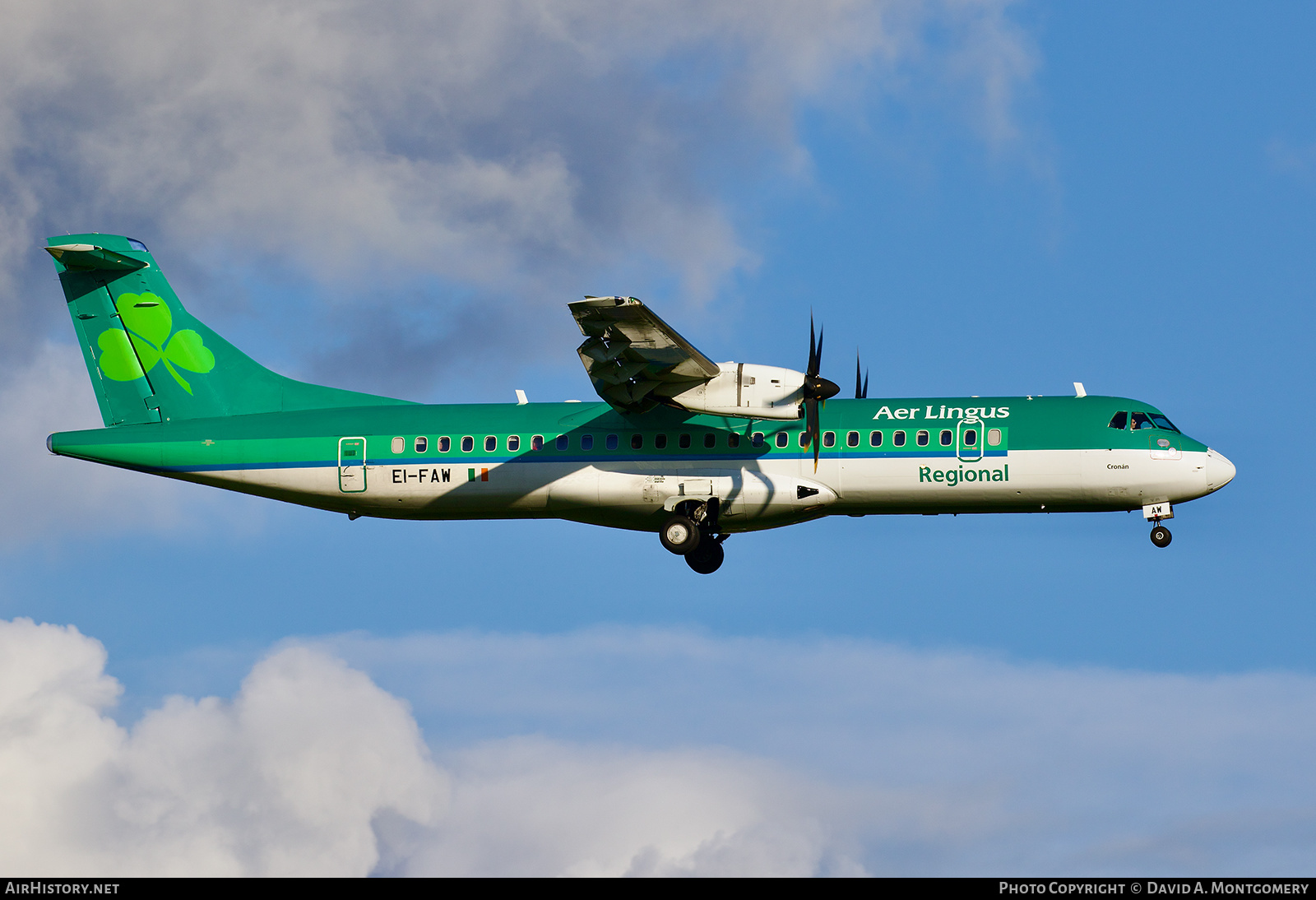 Aircraft Photo of EI-FAW | ATR ATR-72-600 (ATR-72-212A) | Aer Lingus Regional | AirHistory.net #574003