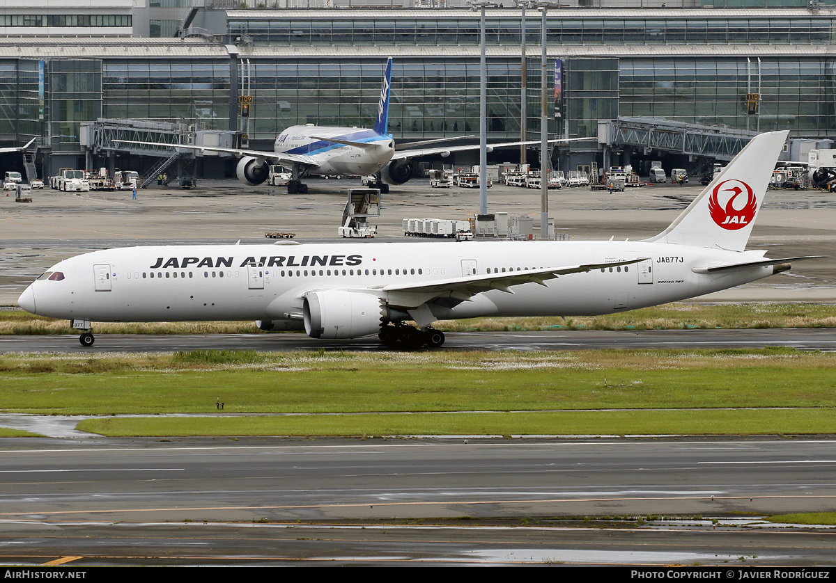 Aircraft Photo of JA877J | Boeing 787-9 Dreamliner | Japan Airlines - JAL | AirHistory.net #574011